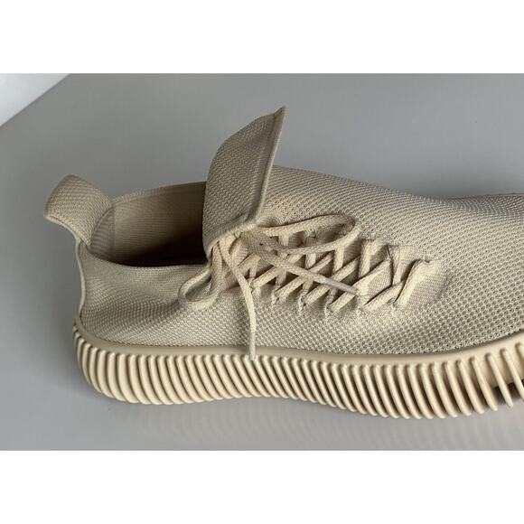 NIB $920 Bottega Veneta Men\'s Tech Knit Cane Sugar Sneakers 12 US (45 Eu) 690112 main image 13